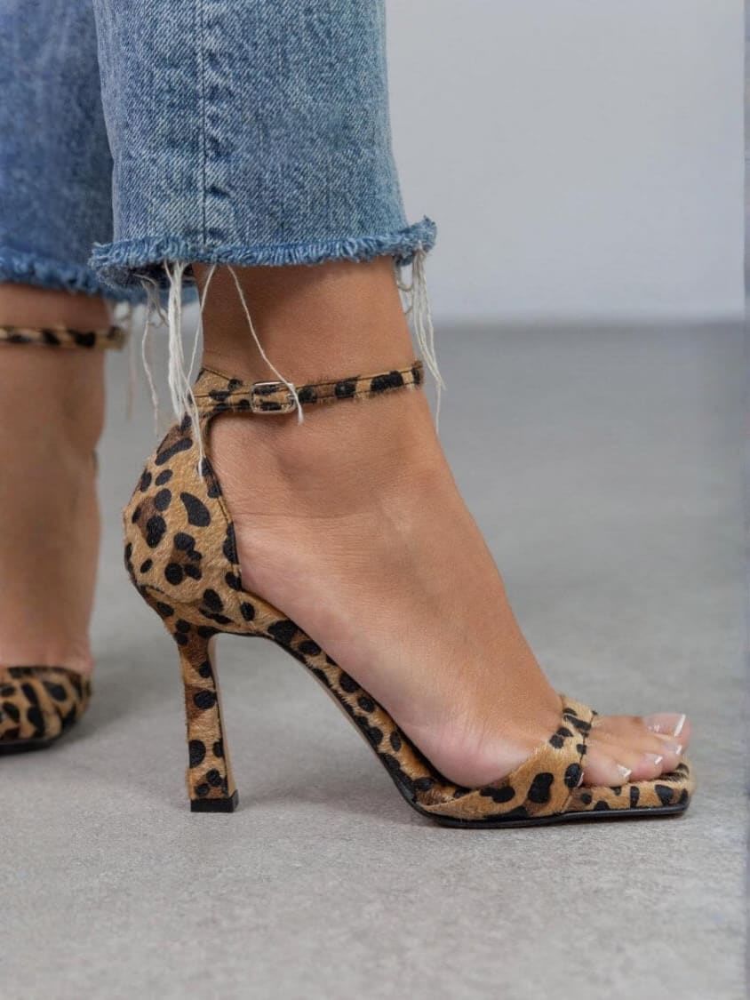 CORALIE | Elegant Leopard Print Shoes
