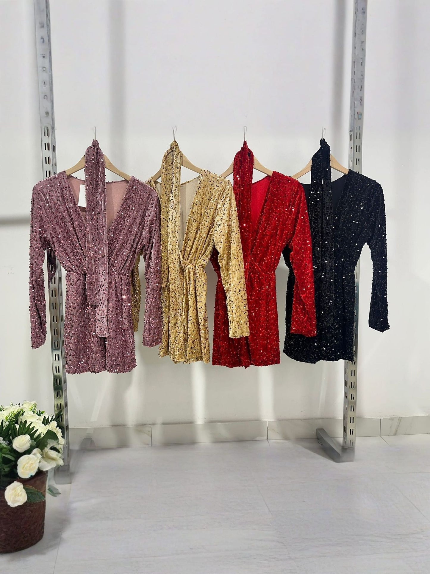 Sequined Dress of Sparkle and Elegance