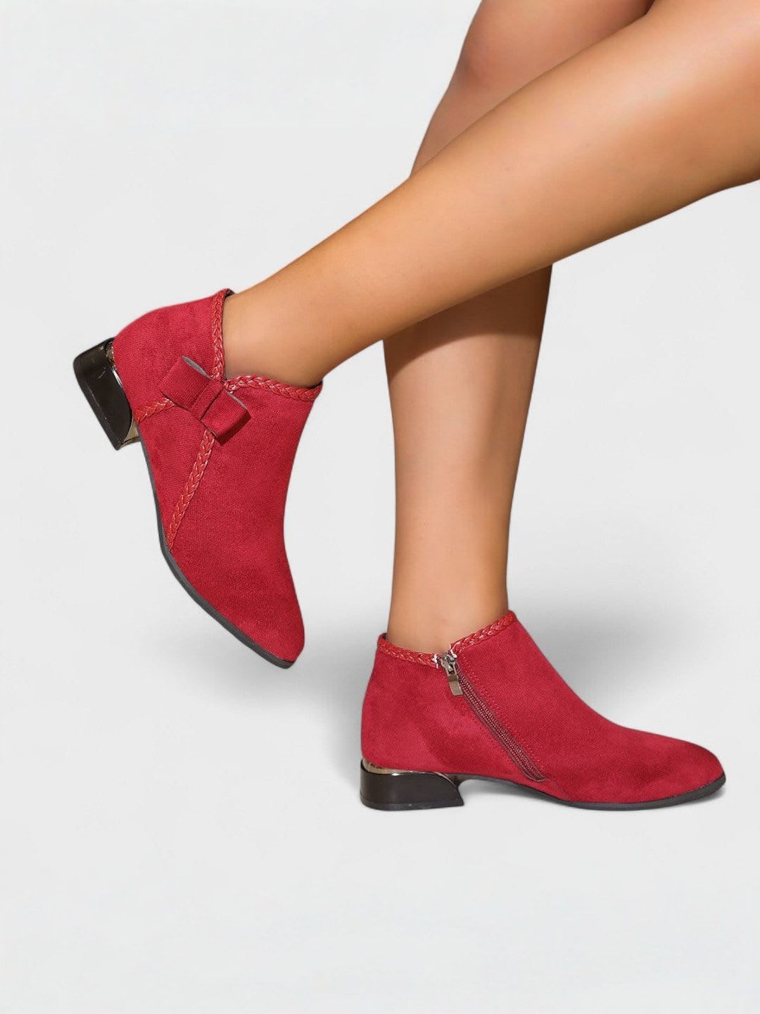 Stylish Bow-Detail Boots