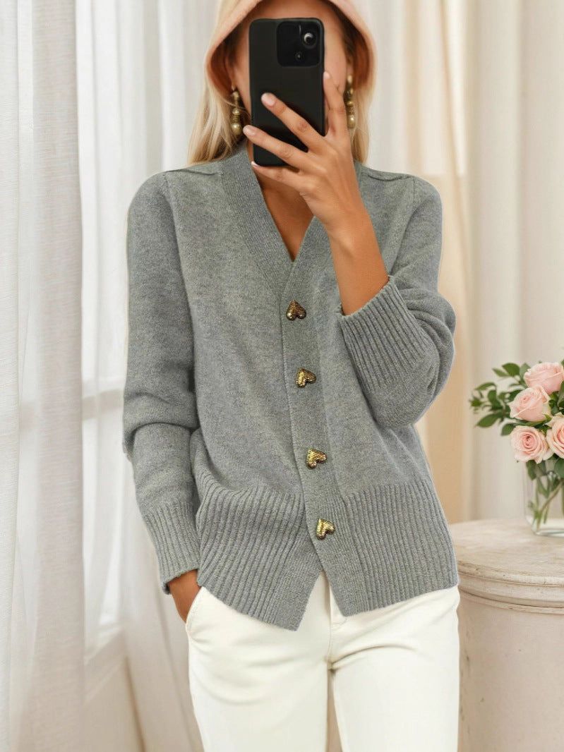 THÉRESA — Stylish Soft Knit Cardigan