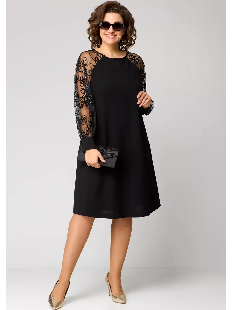 Timeless Lace Sleeve Dress