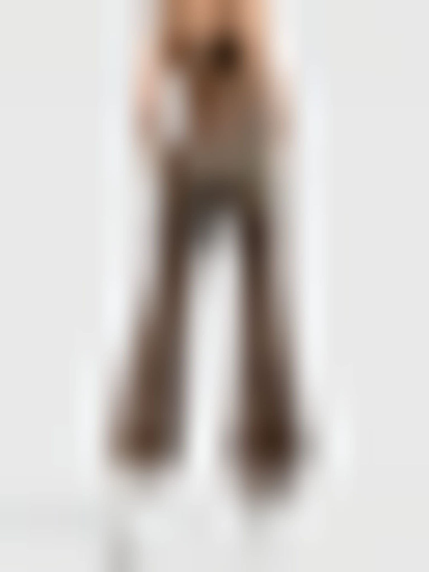 Leopard Print Flared Pants