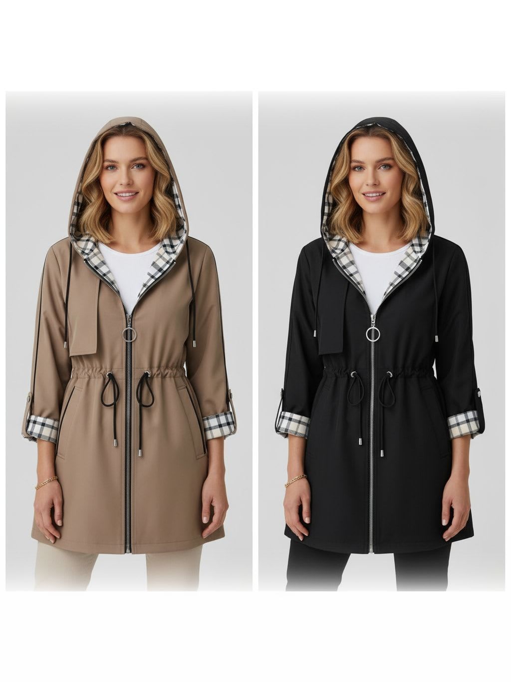 Women's Front Closure Coat