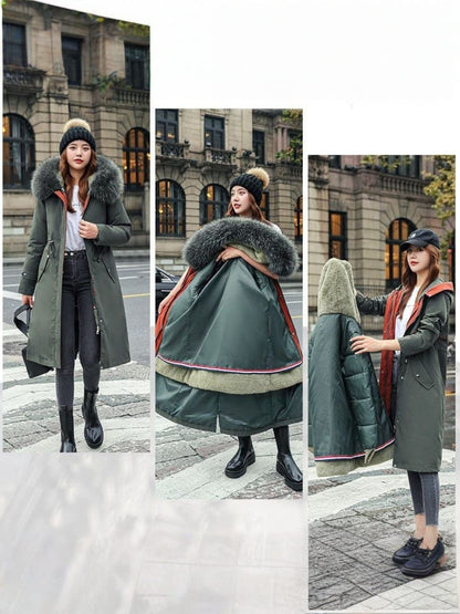 Stylish Winter Parka with Removable Lining and Luxe Hood