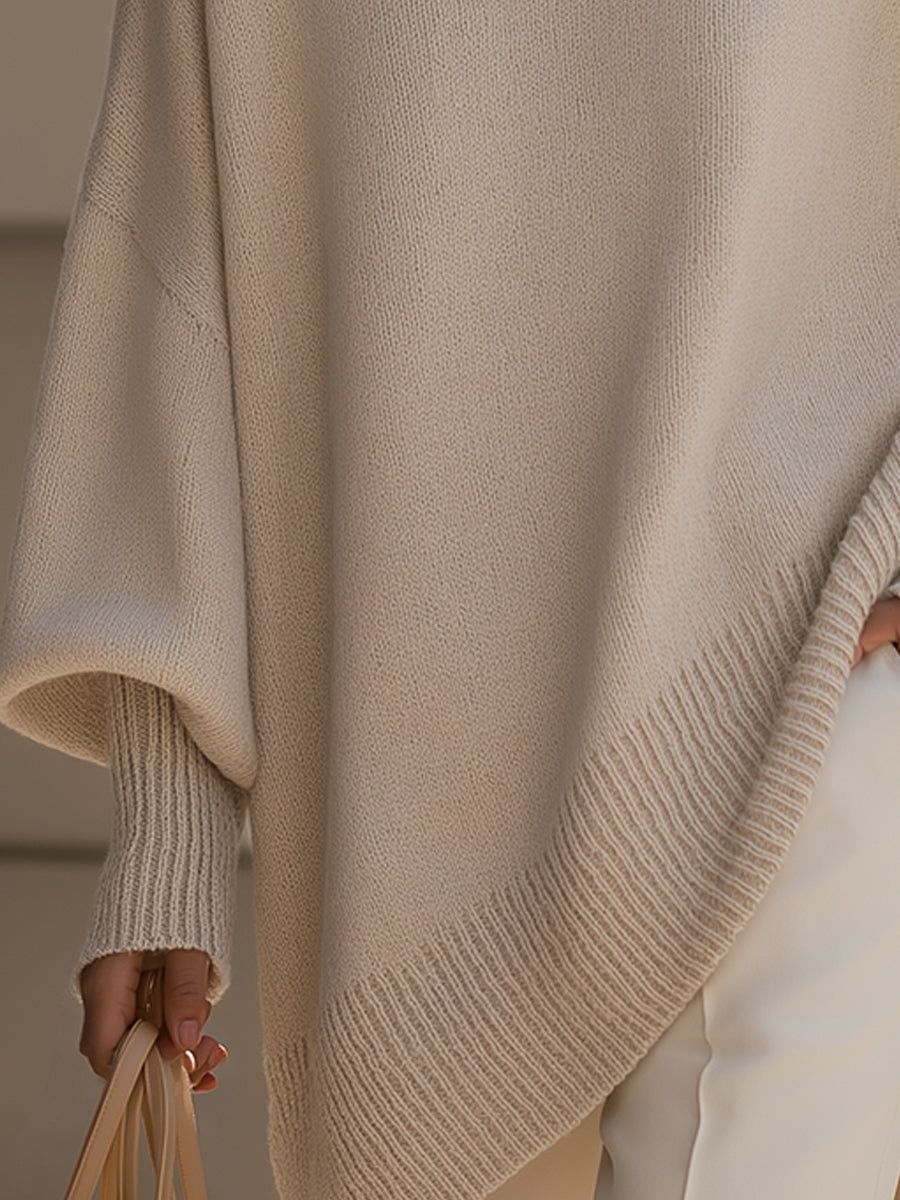 ISALIE | Cozy Oversized Wool Blend Sweater