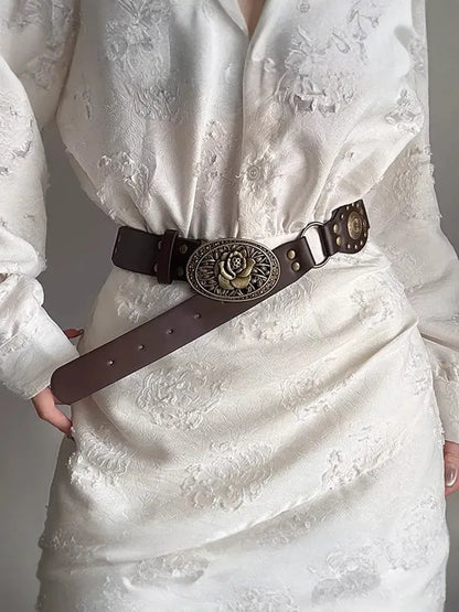 Bohemian Style Brown Belt