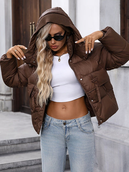 Women's Hooded Down Jacket