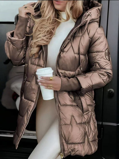 Stylish Women's Hooded Jacket for Fall