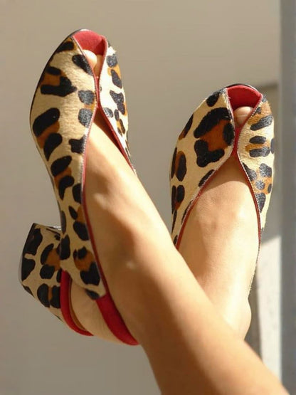 HELENE | Leopard Print Shoes - Bold and Chic