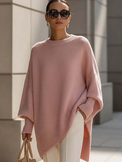 ISALIE | Cozy Oversized Wool Blend Sweater