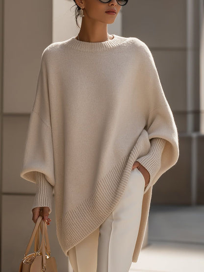 ISALIE | Cozy Oversized Wool Blend Sweater
