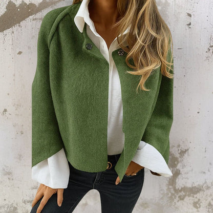 Chic Short Cashmere-Style Jacket