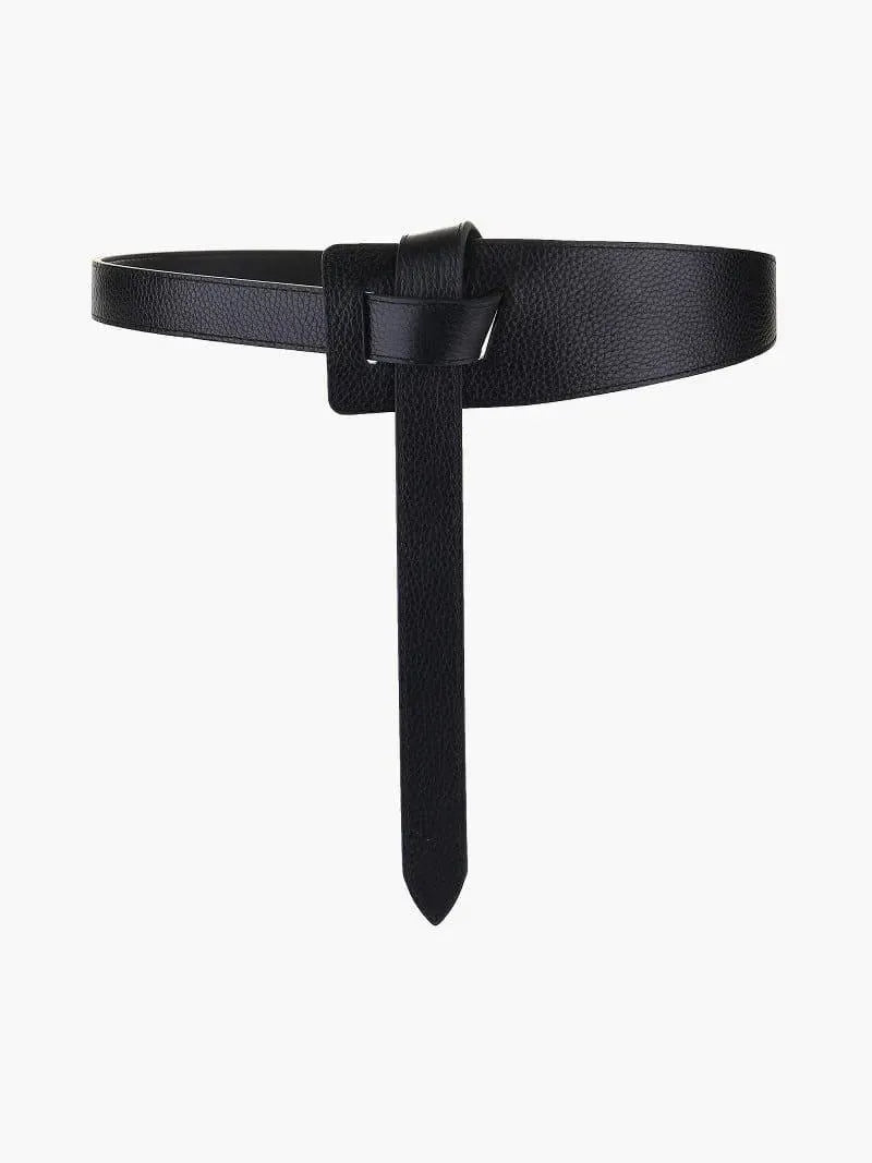 Authentic Leather Double Knot Top