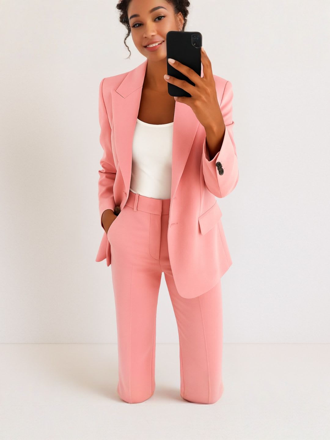 Stylish and Cozy Two-Piece Outfit