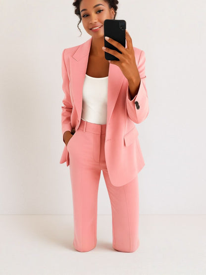 Stylish and Cozy Two-Piece Outfit