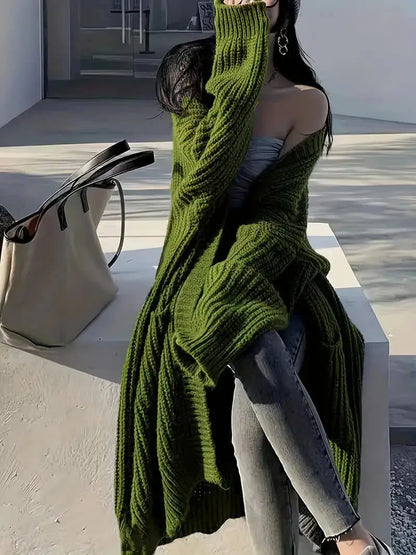 Cozy Oversized Knit Cardigan