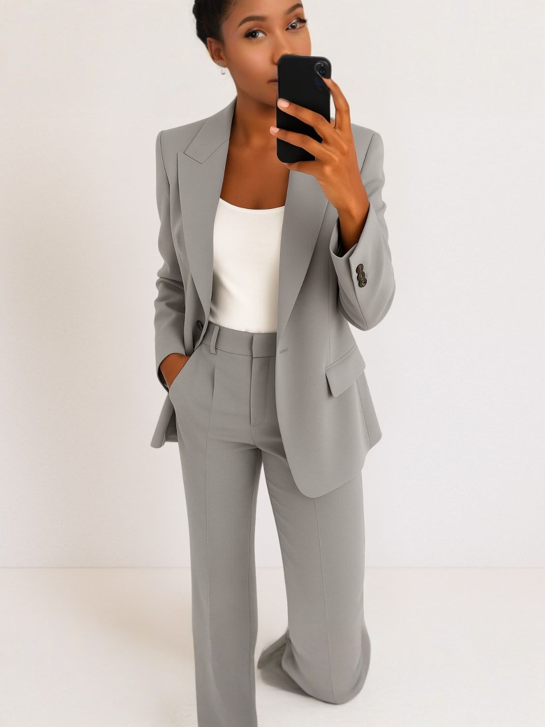 Stylish and Cozy Two-Piece Outfit