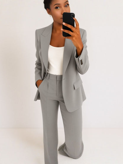 Stylish and Cozy Two-Piece Outfit