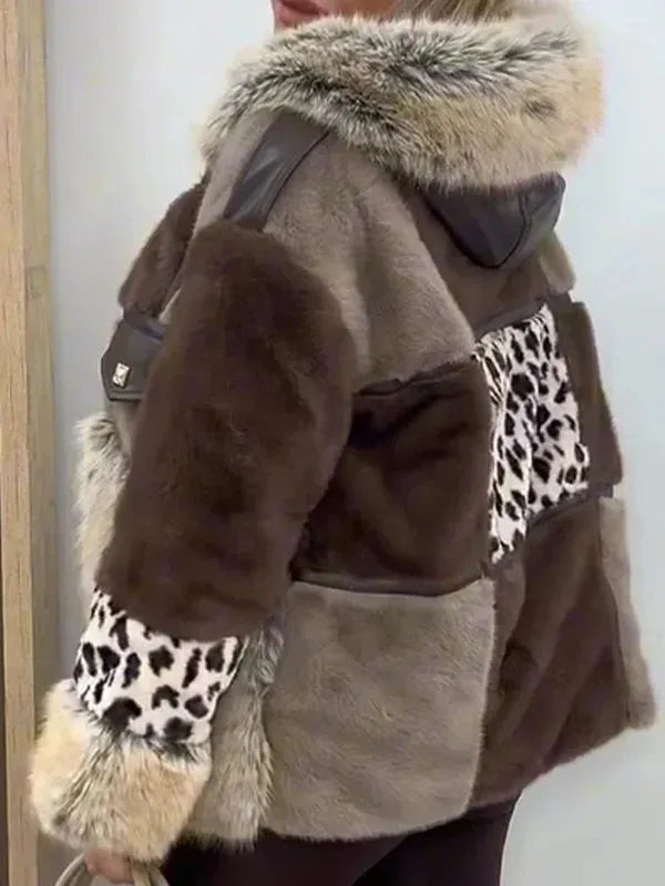 MANON | Stylish Wild Synthetic Fur Coat