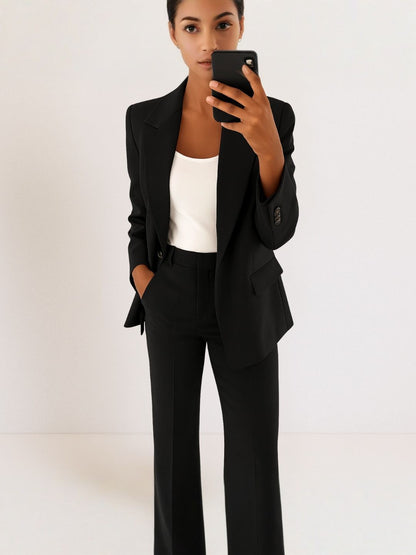 Stylish and Cozy Two-Piece Outfit