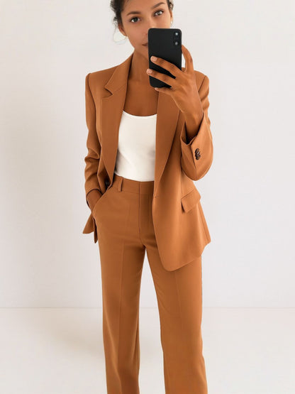 Stylish and Cozy Two-Piece Outfit