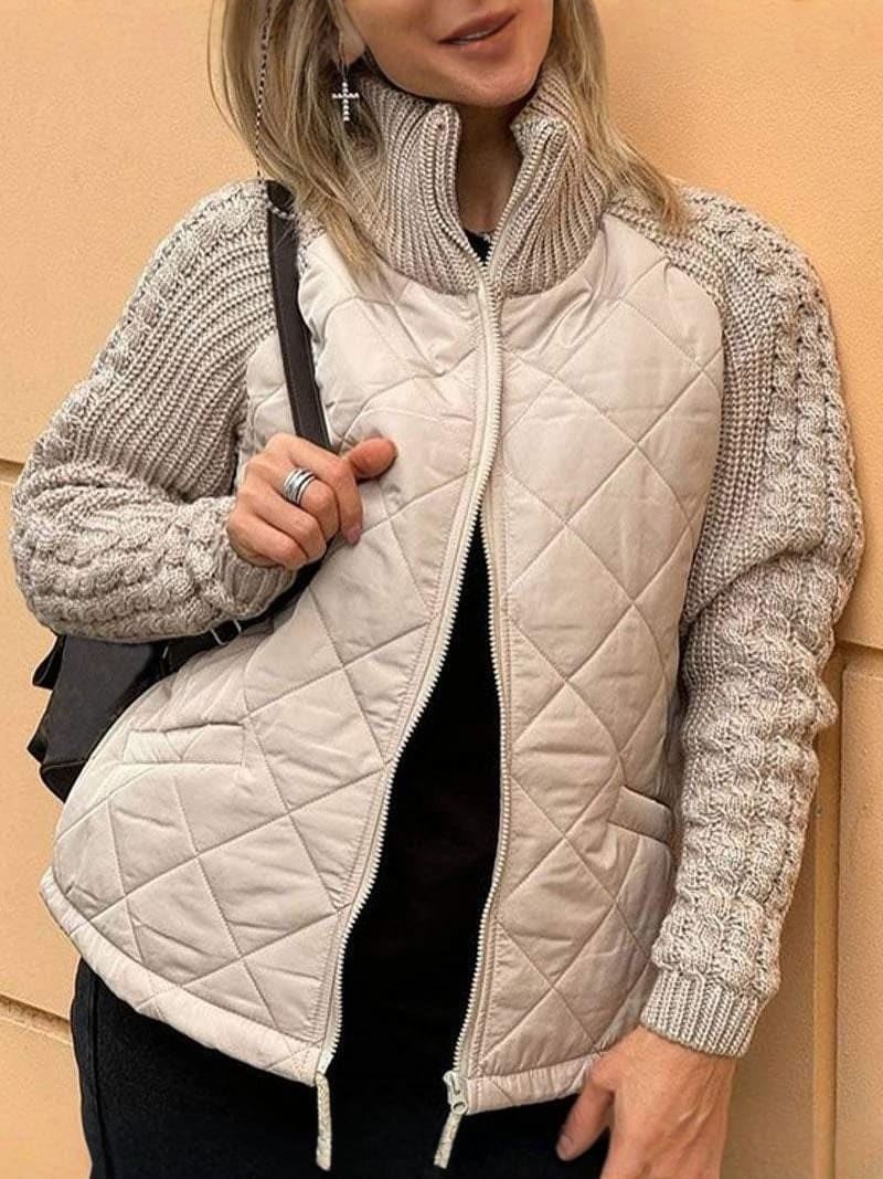 Cozy Knitted Fleece Jacket