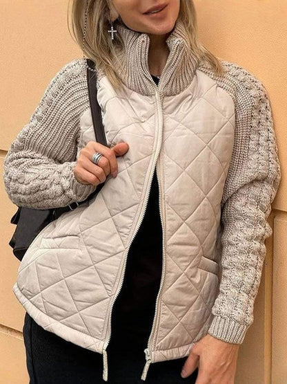 Cozy Knitted Fleece Jacket