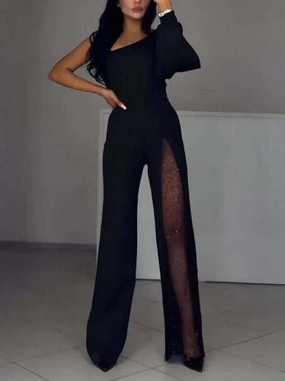 Contemporary Wide-Leg Jumpsuit