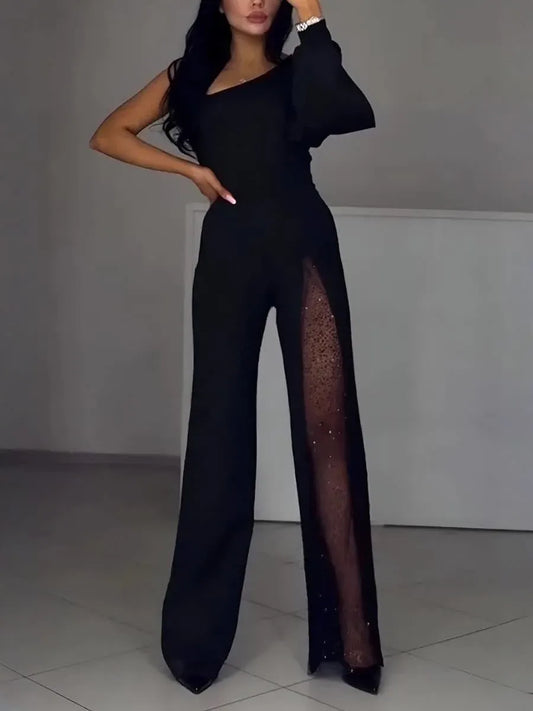 Contemporary Wide-Leg Jumpsuit