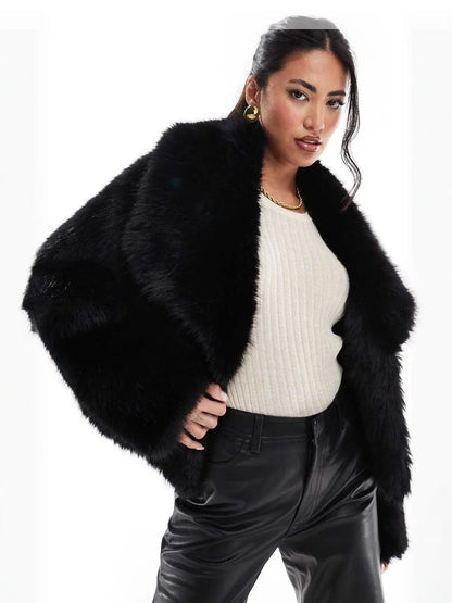 Short Faux Fur Coat