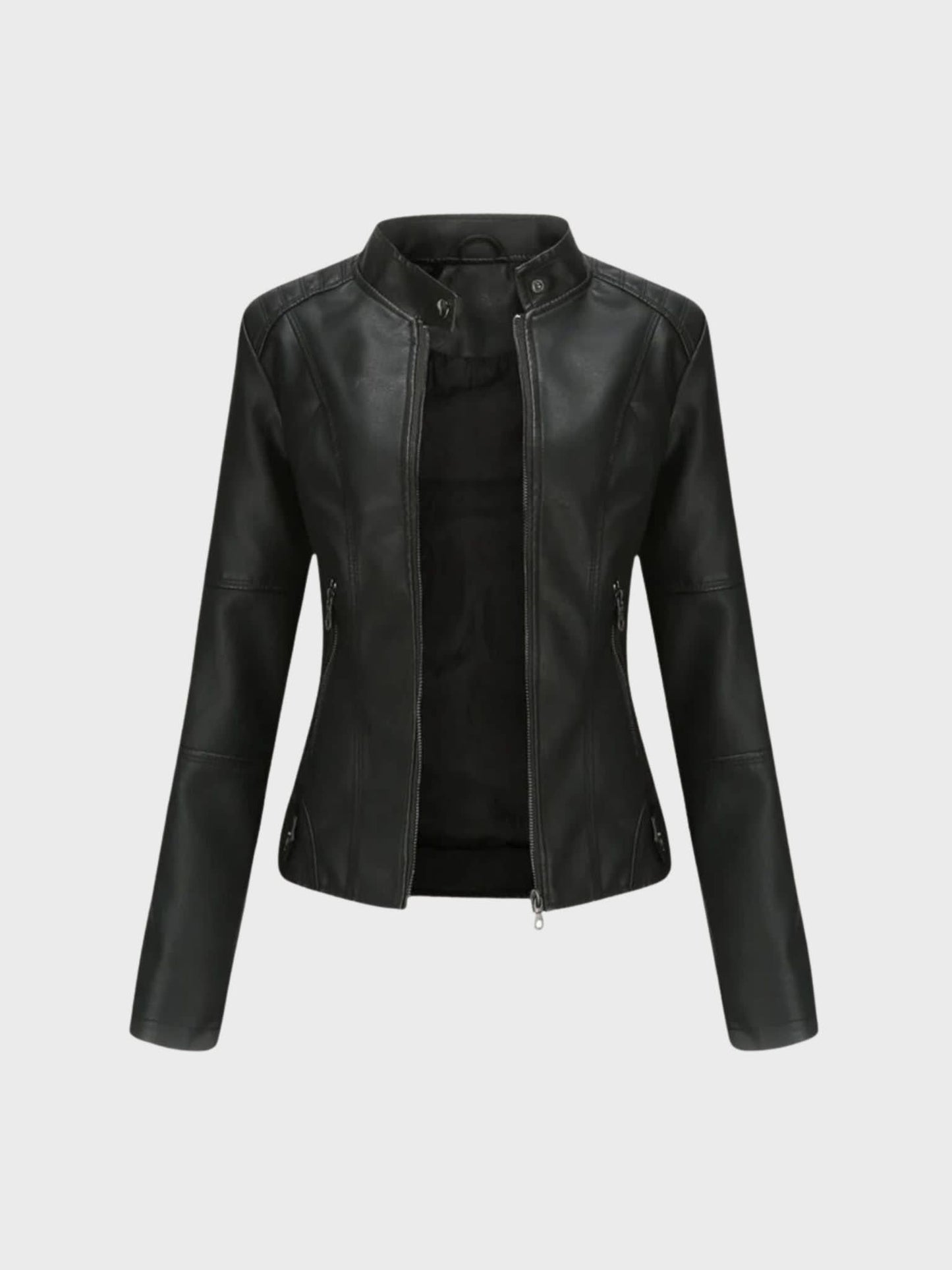 SOFÍA | Luxurious Soft Leather Bomber Jacket