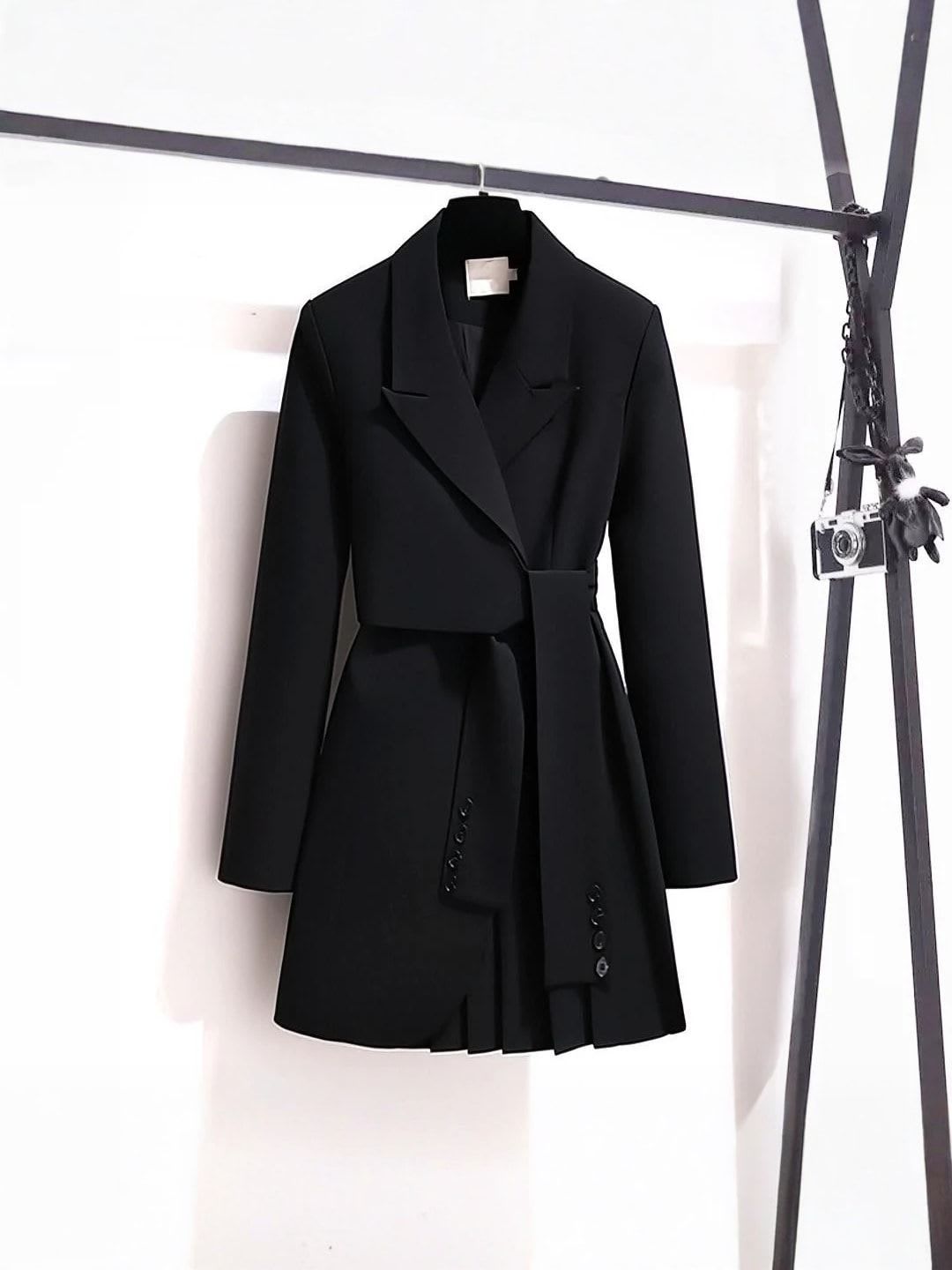 Elegant Belted Dress