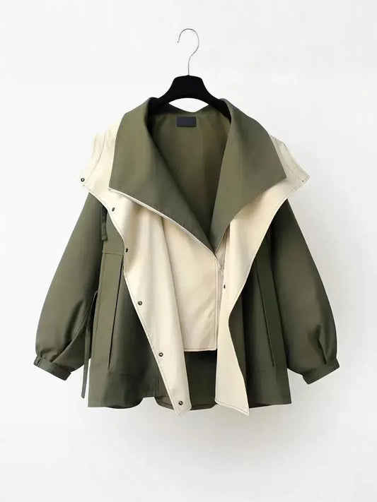 Celia | Lightweight Cotton-Polyester Windbreaker Jacket