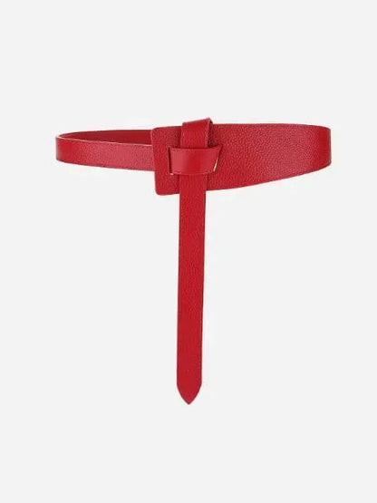 Authentic Leather Double Knot Top