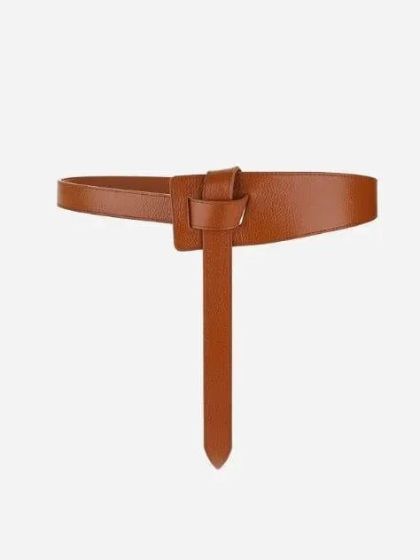 Authentic Leather Double Knot Top