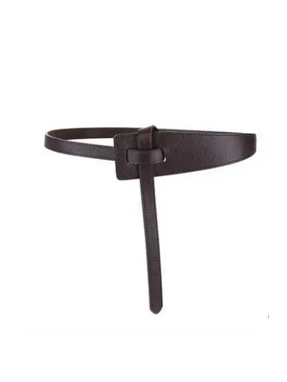 Authentic Leather Double Knot Top