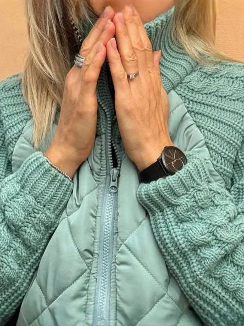 Cozy Knitted Fleece Jacket