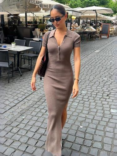 Chic Flowing Dress
