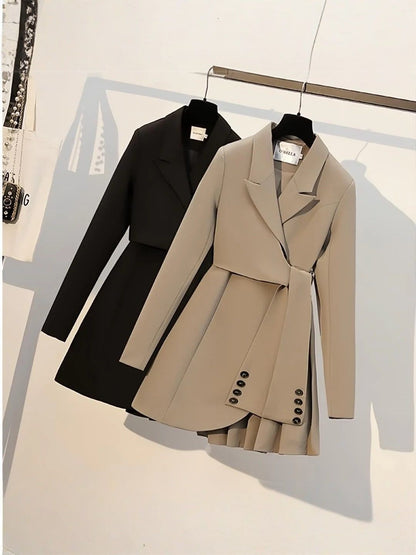 Elegant Belted Dress