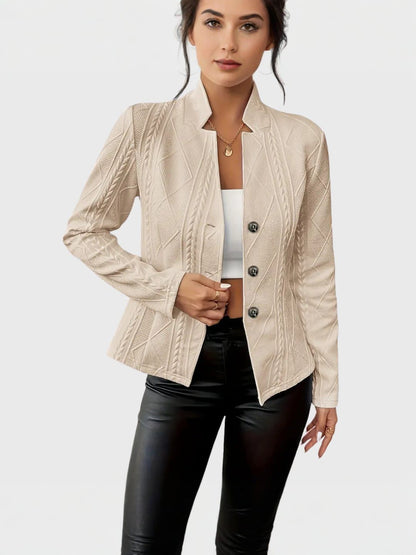 OLIVIA | Tailored Cotton-Polyester Blazer