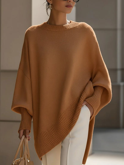 ISALIE | Cozy Oversized Wool Blend Sweater