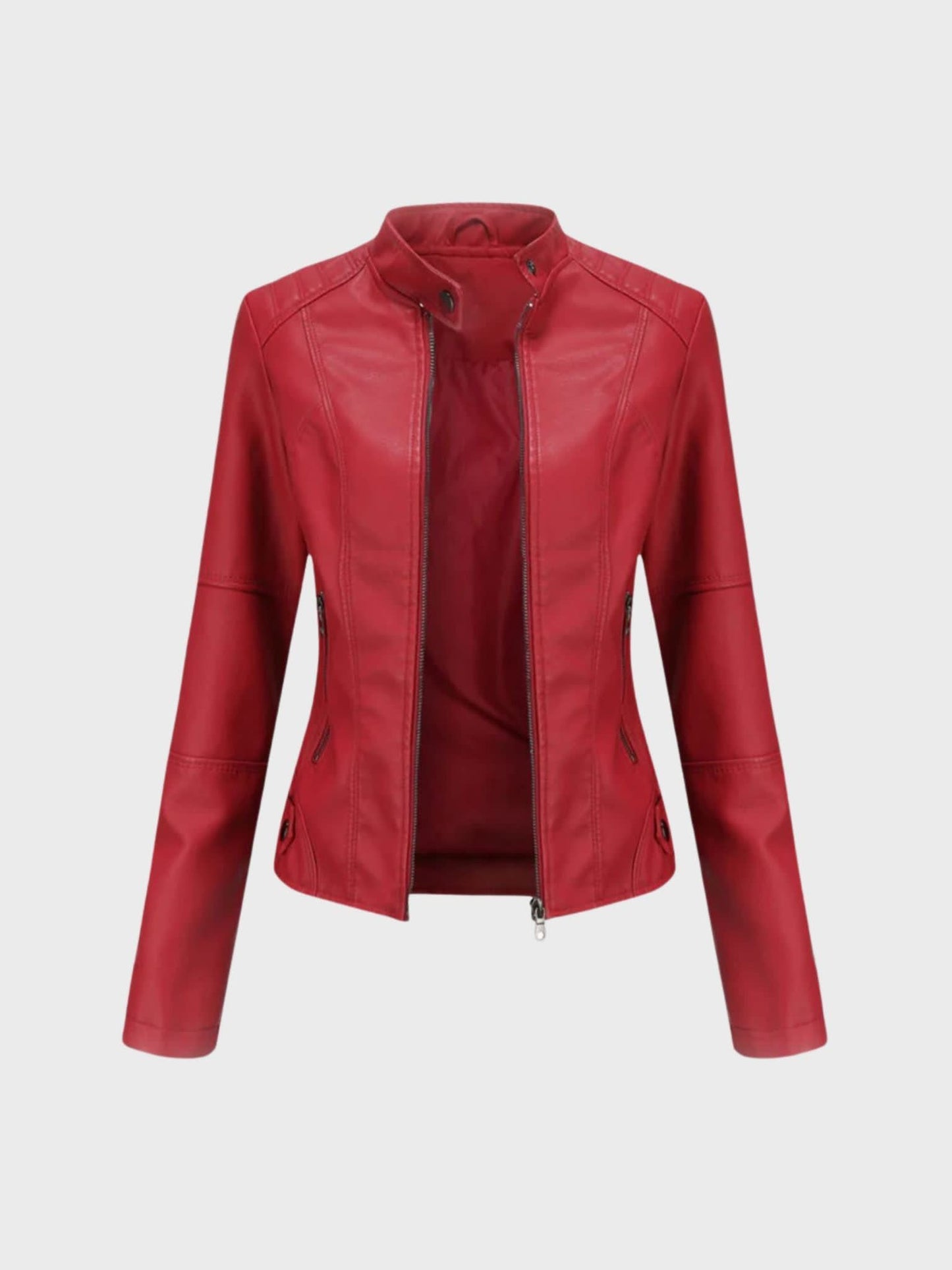 SOFÍA | Luxurious Soft Leather Bomber Jacket