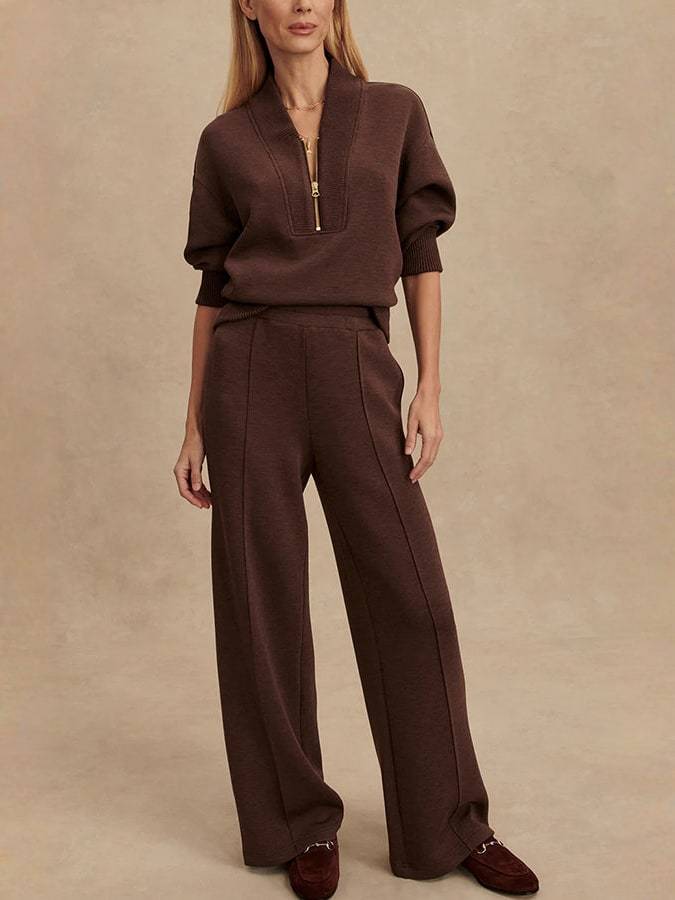 VIRGINIE | Cozy Two-Piece Knit Outfit