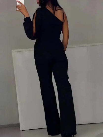 Contemporary Wide-Leg Jumpsuit