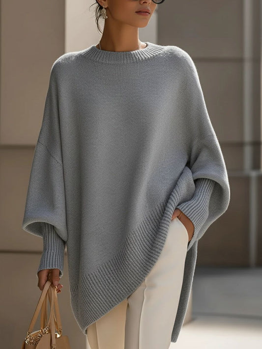 ISALIE | Cozy Oversized Wool Blend Sweater