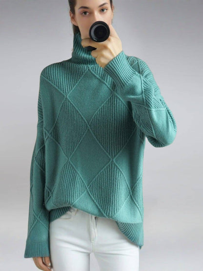 EMMA | Stylish Women's Winter Turtleneck Sweater