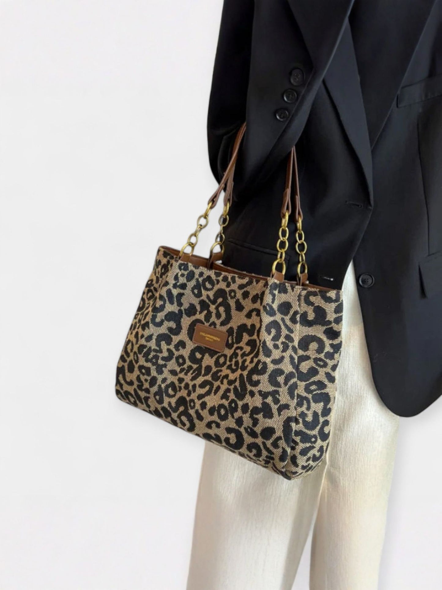 Animal Print Crossbody Bag