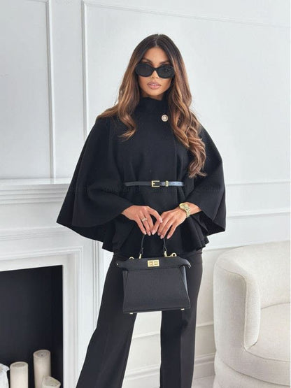 COLETTE | Soft Fabric Belted Coat