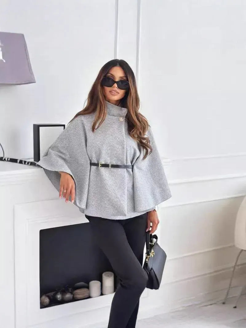 COLETTE | Soft Fabric Belted Coat