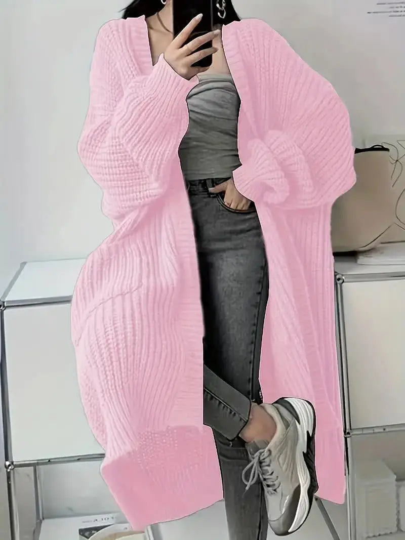 Cozy Oversized Knit Cardigan